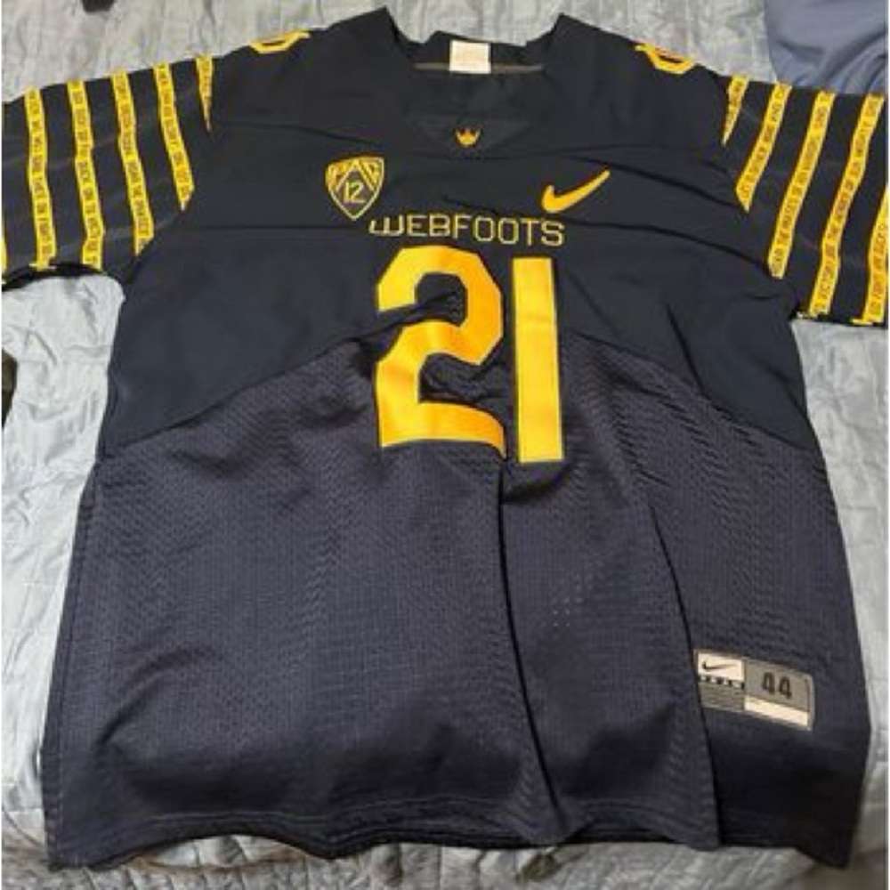 Custom Oregon Ducks Webfoot Jersey
